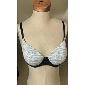 PINK‎ Wear Everywhere Lightly Lined Bra Women's 32DD Underwire Padded Adjustable